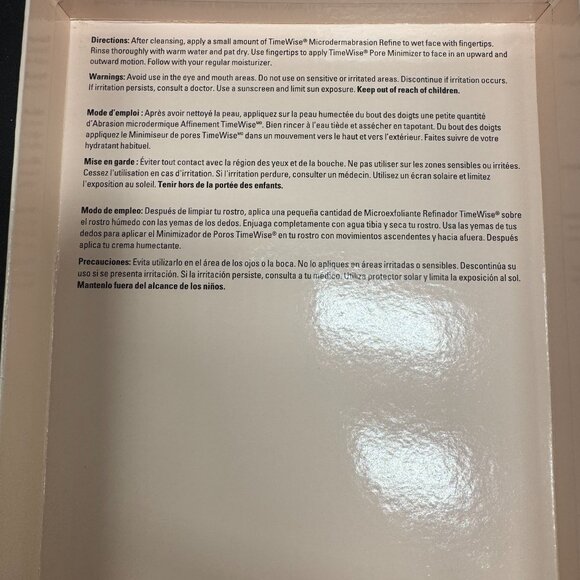 Vintage Mary Kay TimeWise Microdermabrasion Plus Set (Refine + Pore Minimizer) - Picture 4 of 5